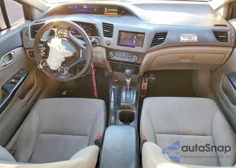 2012 Honda Civic Lx из США, поврежденный, VIN 19XFB2F52CE367156